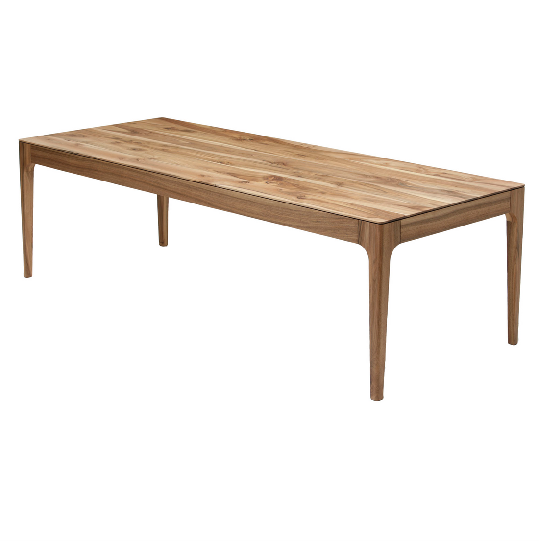 Karolina Walnut 200 x 90cm - 200 x 90cm / 8 Seater / Non-extendable by S10Home