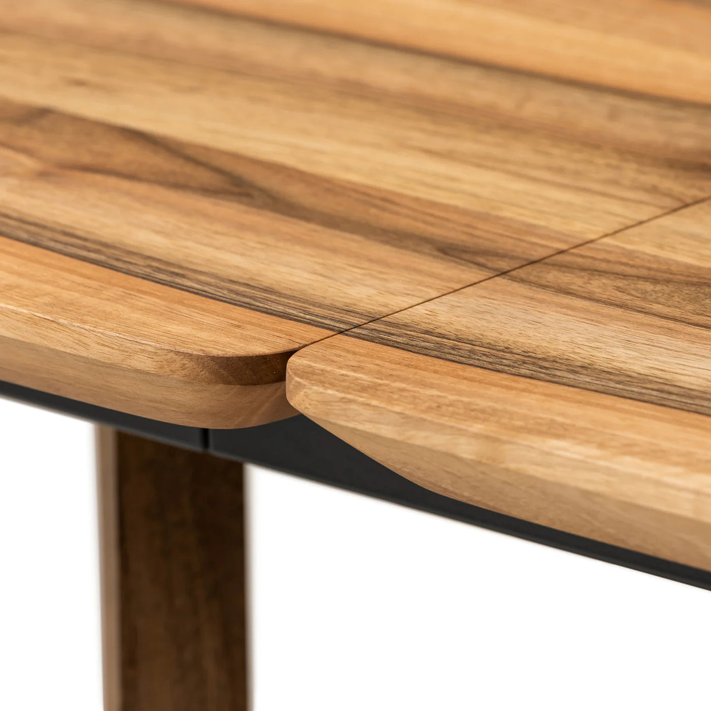 Aurora Extendable Walnut Dining Table by S10Home