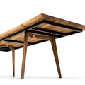 Aurora Extendable Walnut Dining Table by S10Home