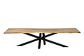 Julia Extendable Walnut Dining Table Spider Leg by S10Home