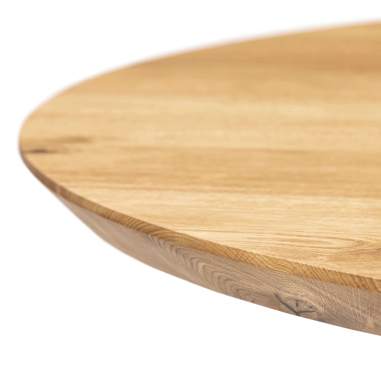 Round Oak Dining Table Extendable - S10Home