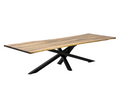 Julia Extendable Walnut Dining Table Spider Leg by S10Home