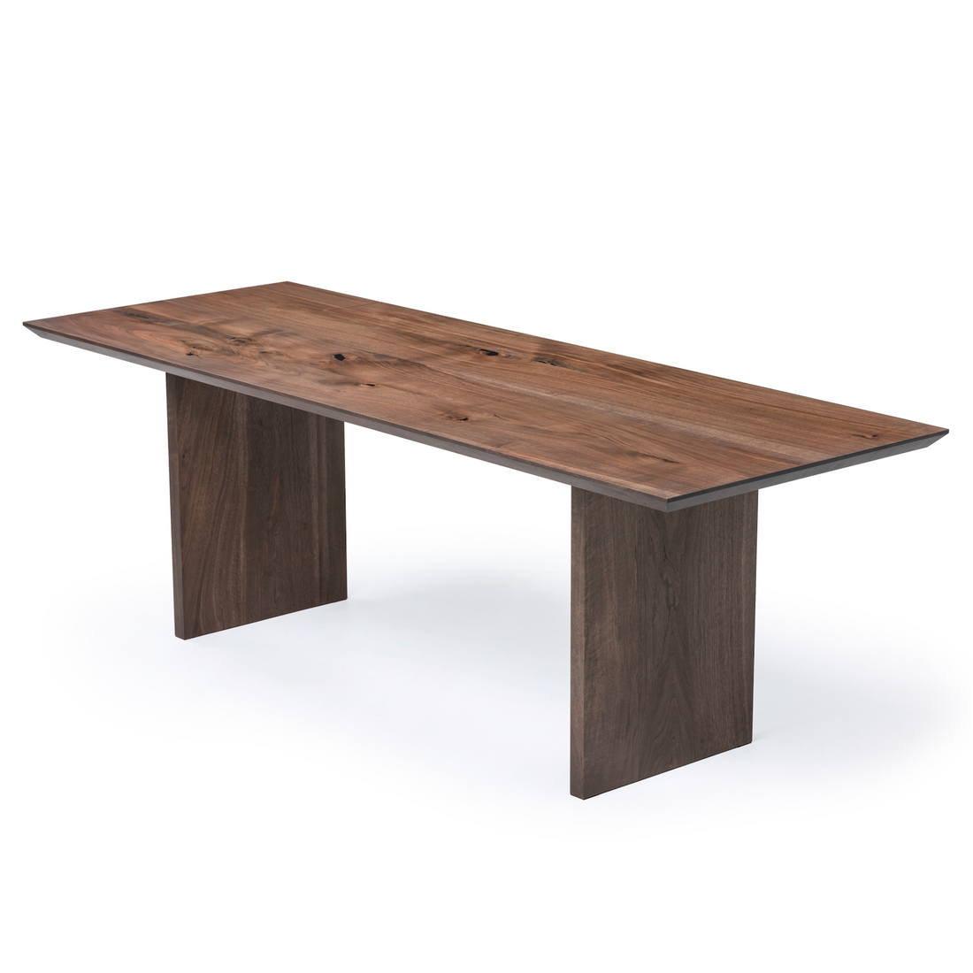 Walnut Chocolate Dining Table Extendable 