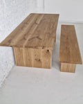 oak dining table