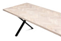 herringbone dining table