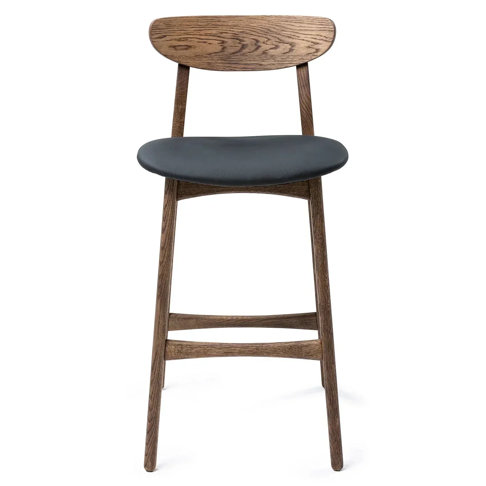 Bar stool online leather seat