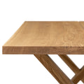 Eva Extendable Dining Table in Solid Oak by S10Home
