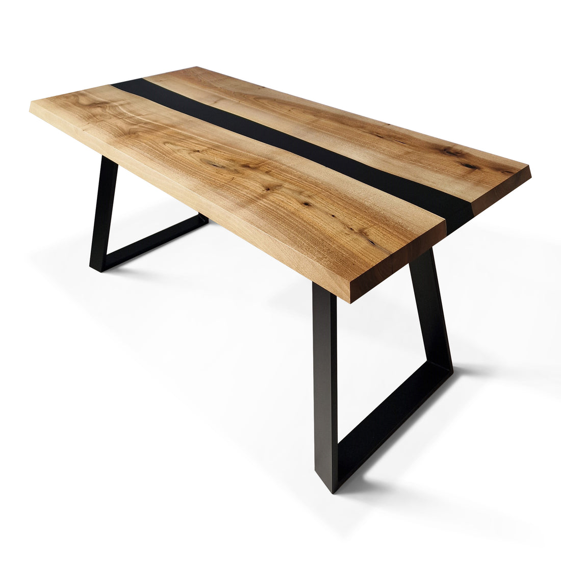 Wabi Black Epoxy Table