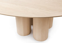 Ella Round Oak Dining Table