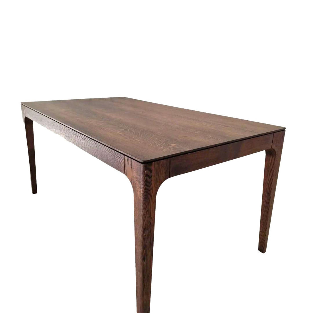 Karolina Chocolate Oak Dining Table Extendable by S10Home