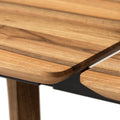 Amber Walnut Dining Table Extendable - S10Home