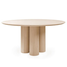 Ella Round Oak Dining Table