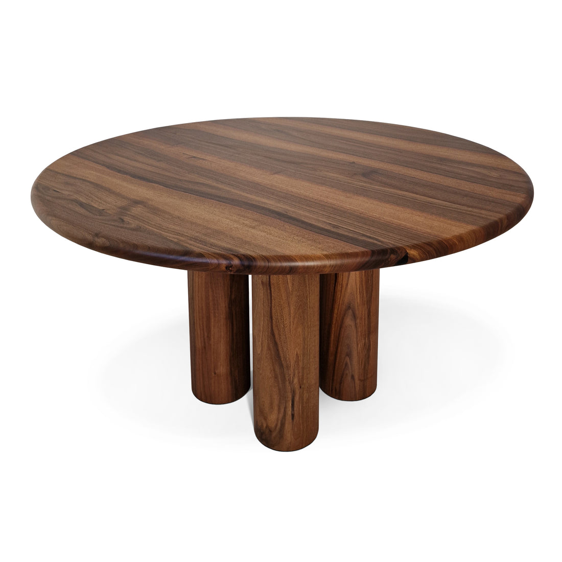 Ella Round Walnut Dining Table by S10Home