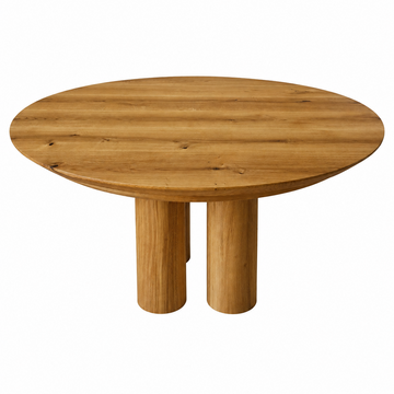 Ella Round Extendable Oak Dining Table