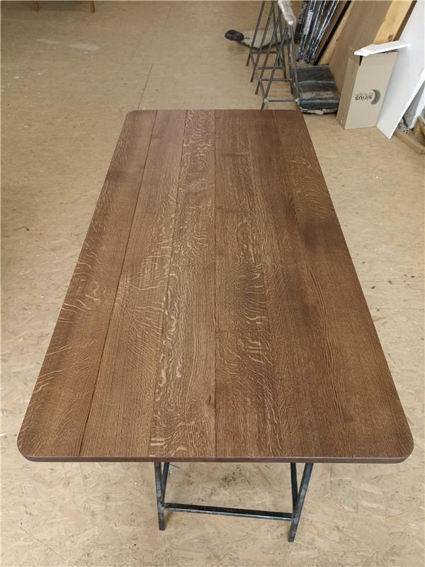 Enid Dining Table in Chocolate Oak