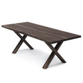 Eva Extendable Dining Table in Charcoal Walnut by S10Home