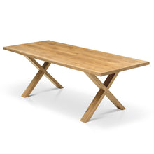 Eva Extendable Dining Table in Solid Oak by S10Home