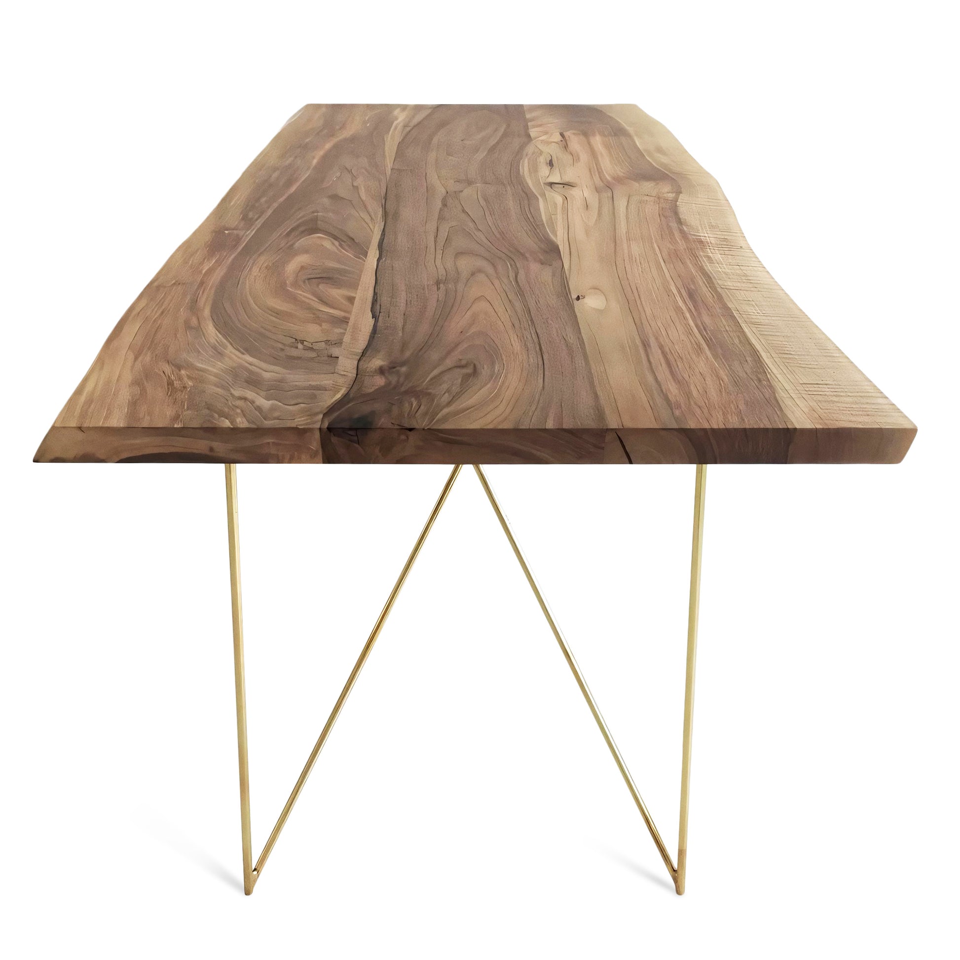 Evelyn Extendable Solid Walnut Dining Table S10Home