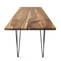 Evelyn Extendable Solid Walnut Dining Table S10Home