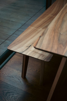 Aurora Extendable Walnut Dining Table by S10Home