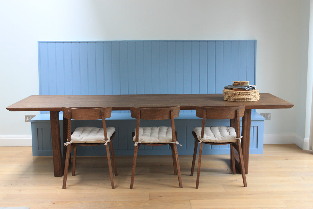 Lilian Extendable Dining Table in Solid Oak by S10Home