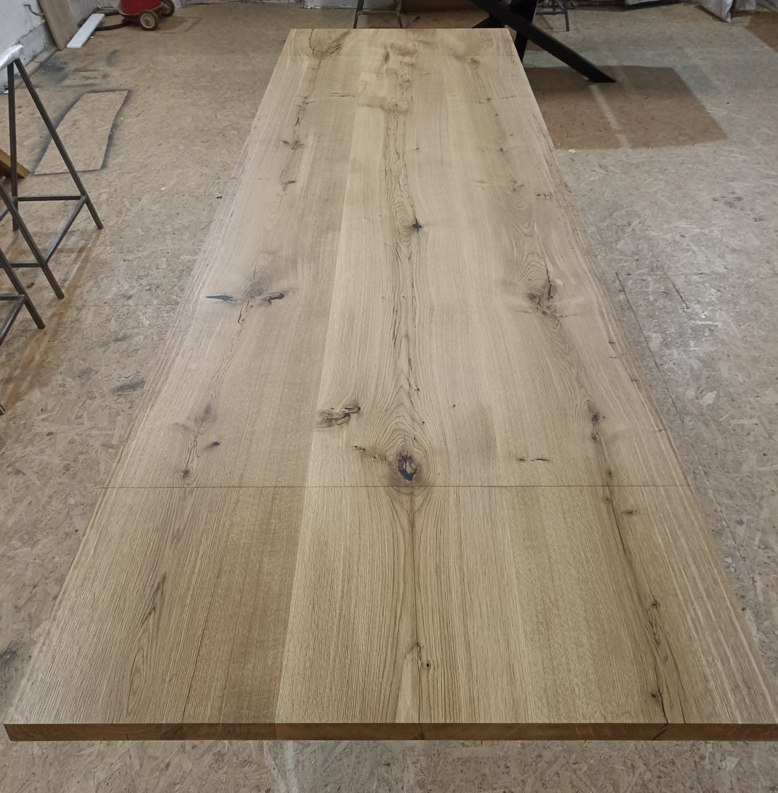 Oak Dining Table Extendable 240x100 cm