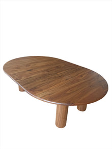 Ella Round Walnut Dining Table by S10Home