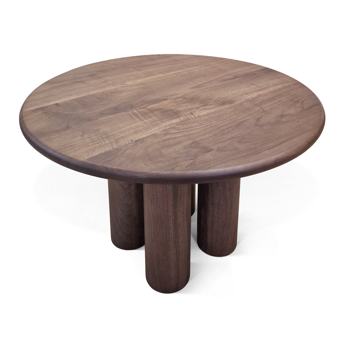 Ella Round Walnut Dining Table by S10Home