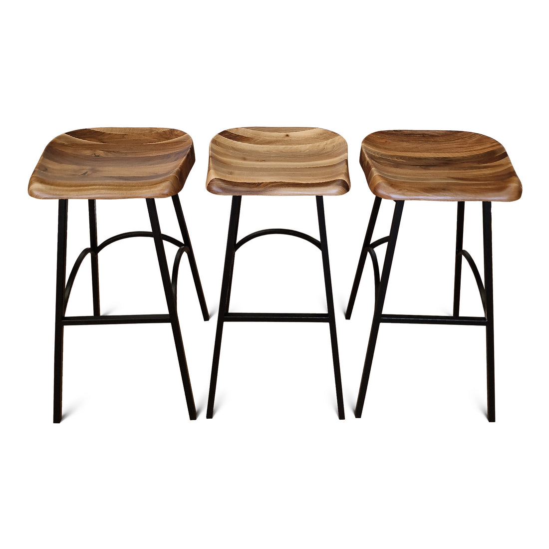 Philipp Walnut Bar Stool