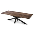 Julia Extendable Dining Table Spider Leg in Chocolate Walnut | S10Home