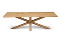 Julia Extendable Oak Dining Table Spider Leg by S10Home