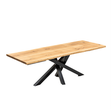 Julia Extendable Oak Dining Table Spider Leg by S10Home