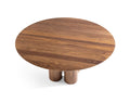 Ella Round Walnut Dining Table by S10Home