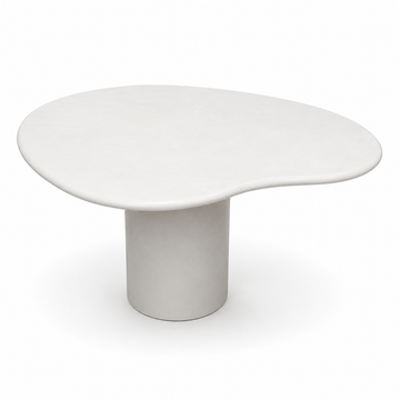 Laura Freeform Dining Table in Cement