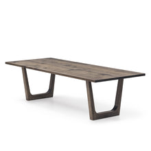 Lilian Extendable Dining Table in Charcoal Oak by S10Home