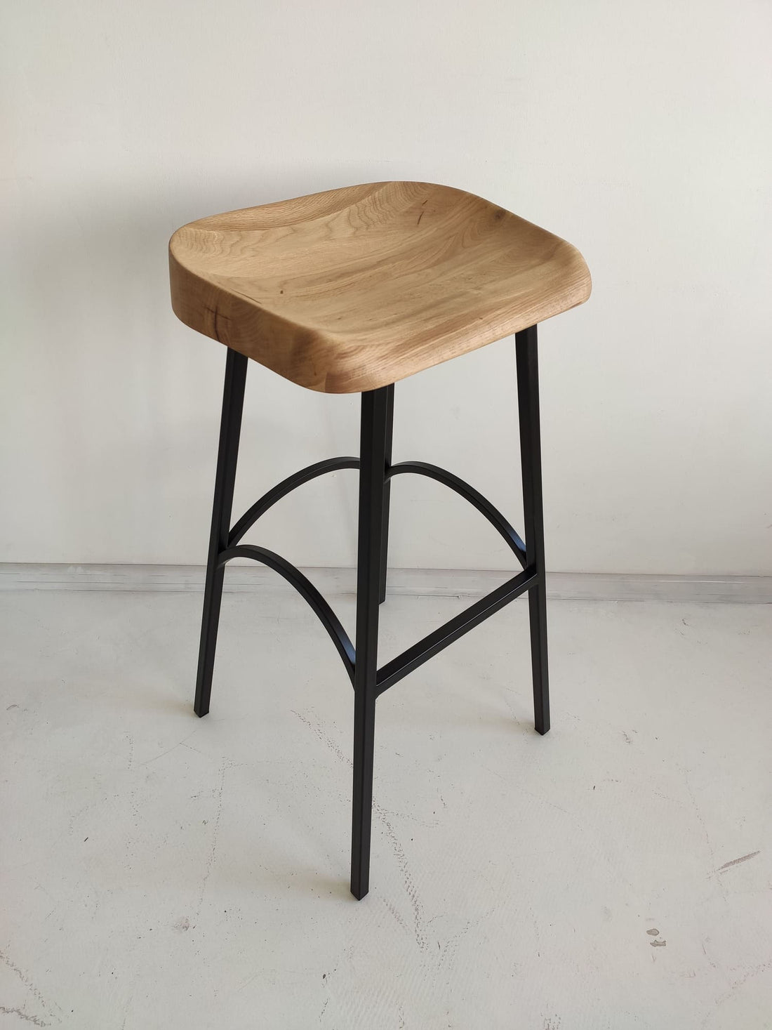 Philipp Walnut Bar Stool