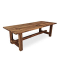 Rustic Extendable Walnut Dining Table S10Home