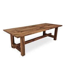 Rustic Extendable Walnut Dining Table S10Home