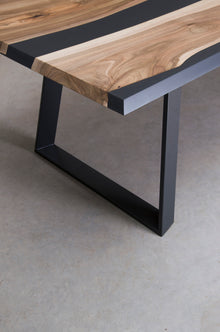 Wabi Black Epoxy Table | S10Home