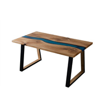 Wabi Blue Epoxy Table | S10Home