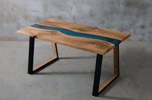 Wabi Blue Epoxy Table | S10Home