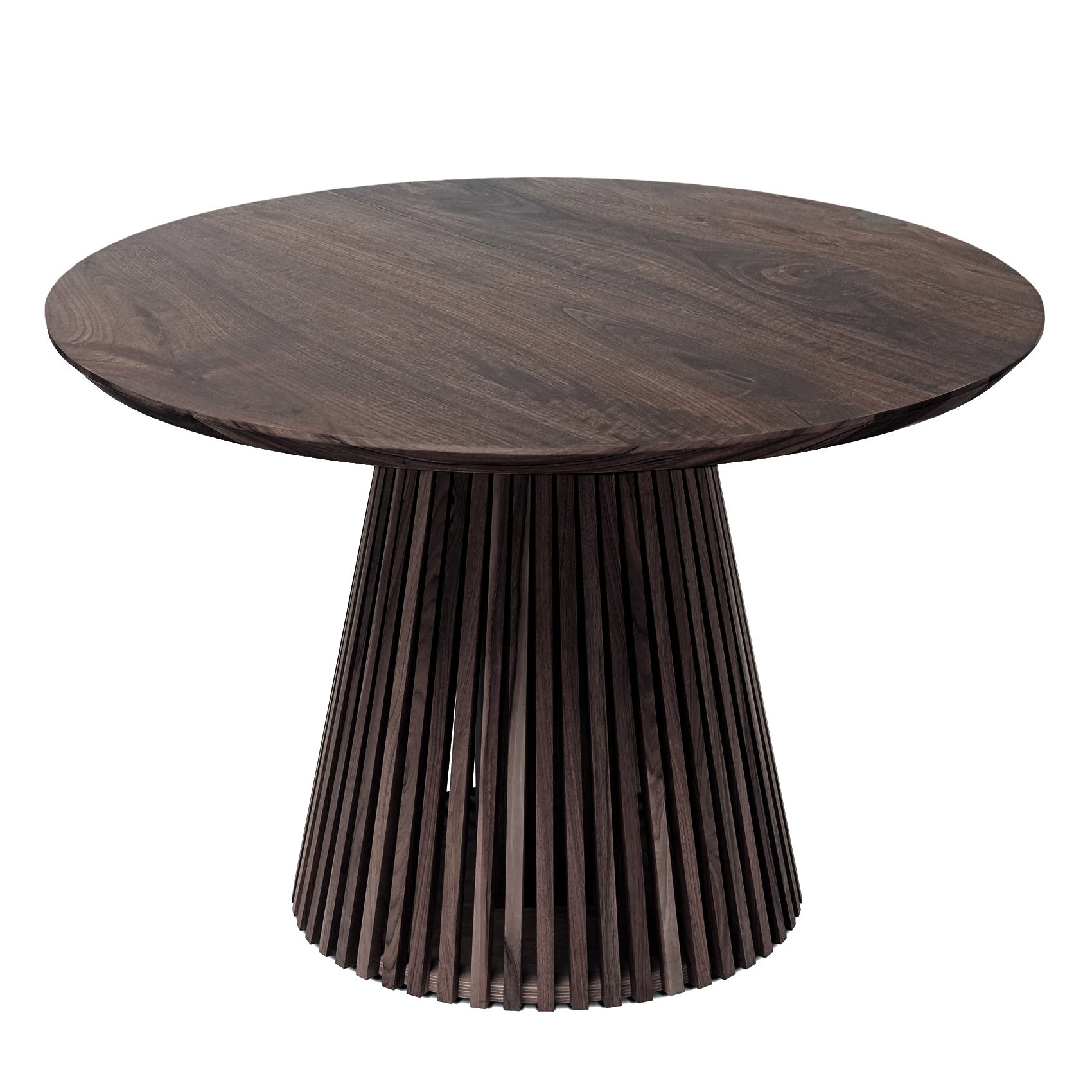 Vivien Round Walnut Table Extendable | S10Home