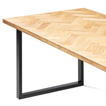 Pure Herringbone Dining Table Extendable - S10Home