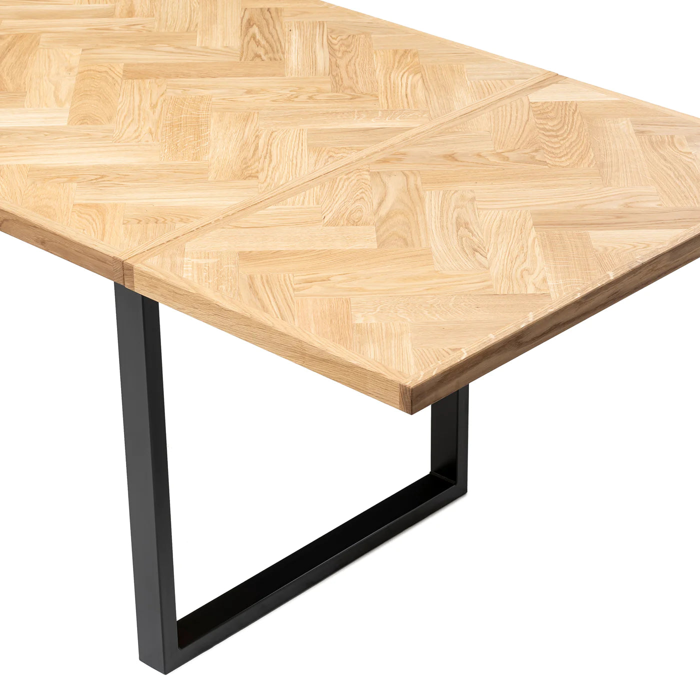 Pure Herringbone Dining Table Extendable - S10Home