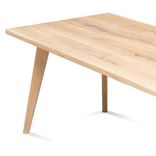 Aurora Extendable Dining Table in Cotton Oak by S10Home