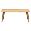Aurora Solid Oak Extendable Dining Table | S10Home