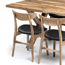 Eva Extendable Dining Table in Solid Walnut by S10Home