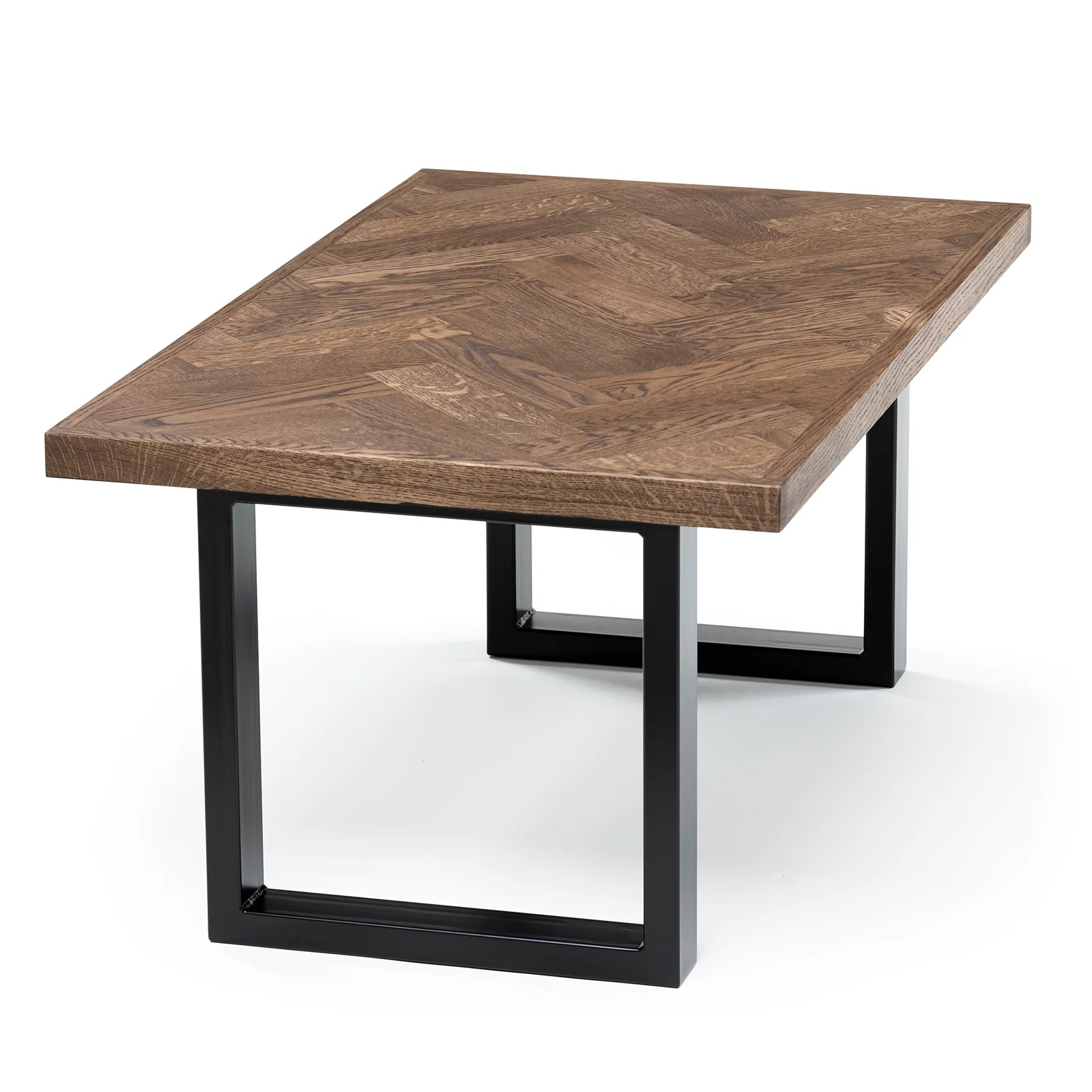 Chocolate Oak Herringbone Coffee Table - S10Home