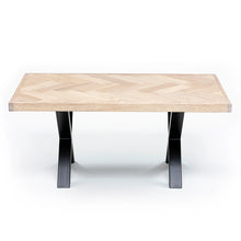 Cotton Herringbone Coffee Table - S10Home