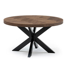 Round Herringbone Coffee Table - S10Home